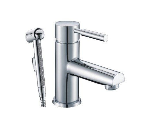 Main 4108 Single-lever washbasin mixer with bidet spray wassekraft